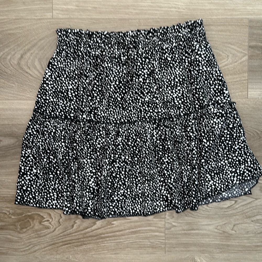 Pull Up Polka Dot Skirt